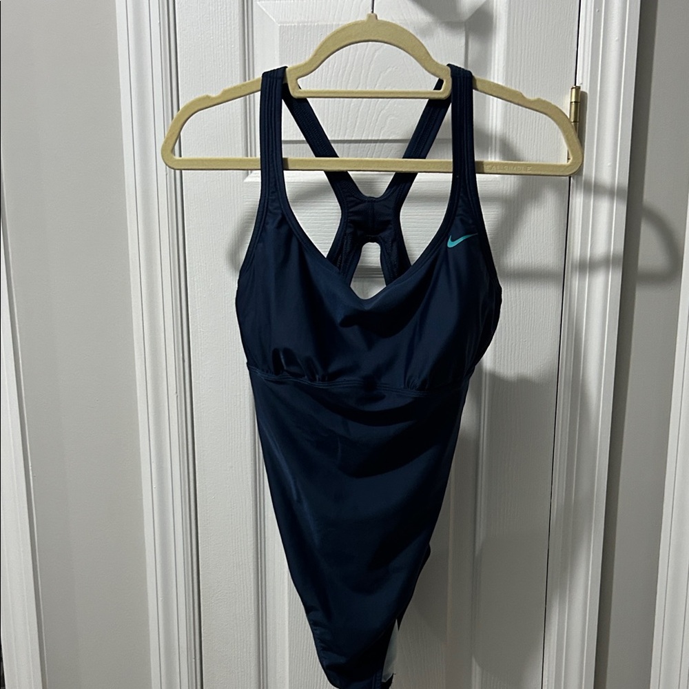 Nike Dark Blue One-Piece Swimsuit